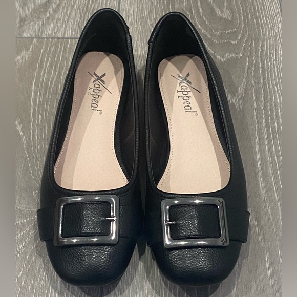 Xappeal Lily Black Ballet Flats - Picture 2 of 10